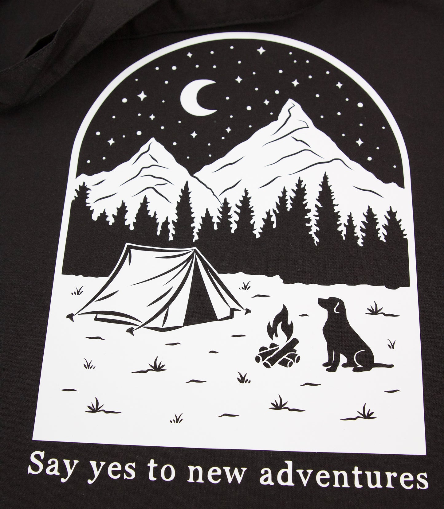 Say yes to new adventures -kangaskassi