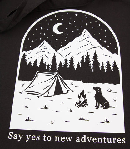 Say yes to new adventures -kangaskassi