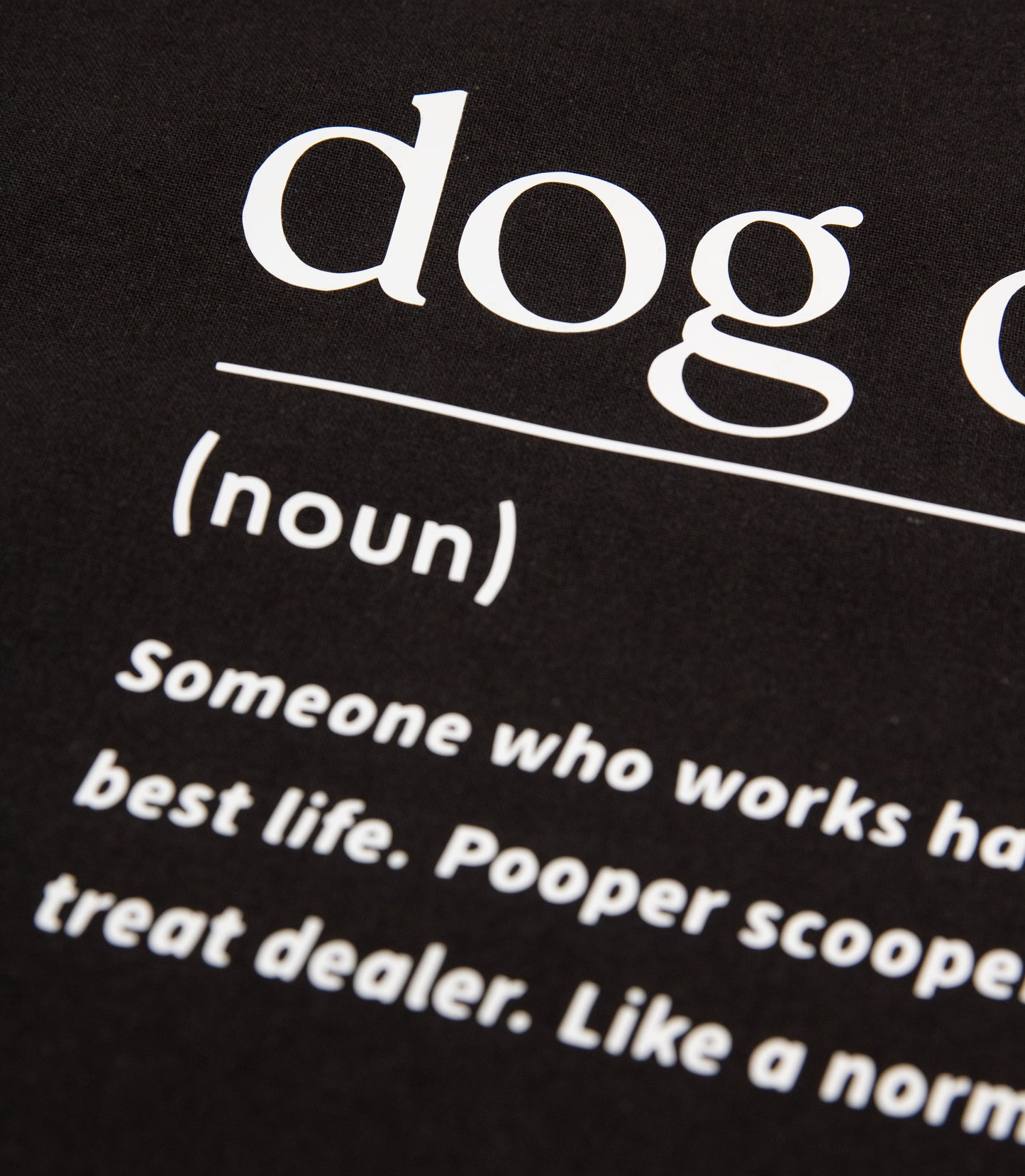 Dog dad -kangaskassi