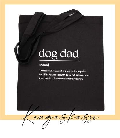 Dog dad -kangaskassi