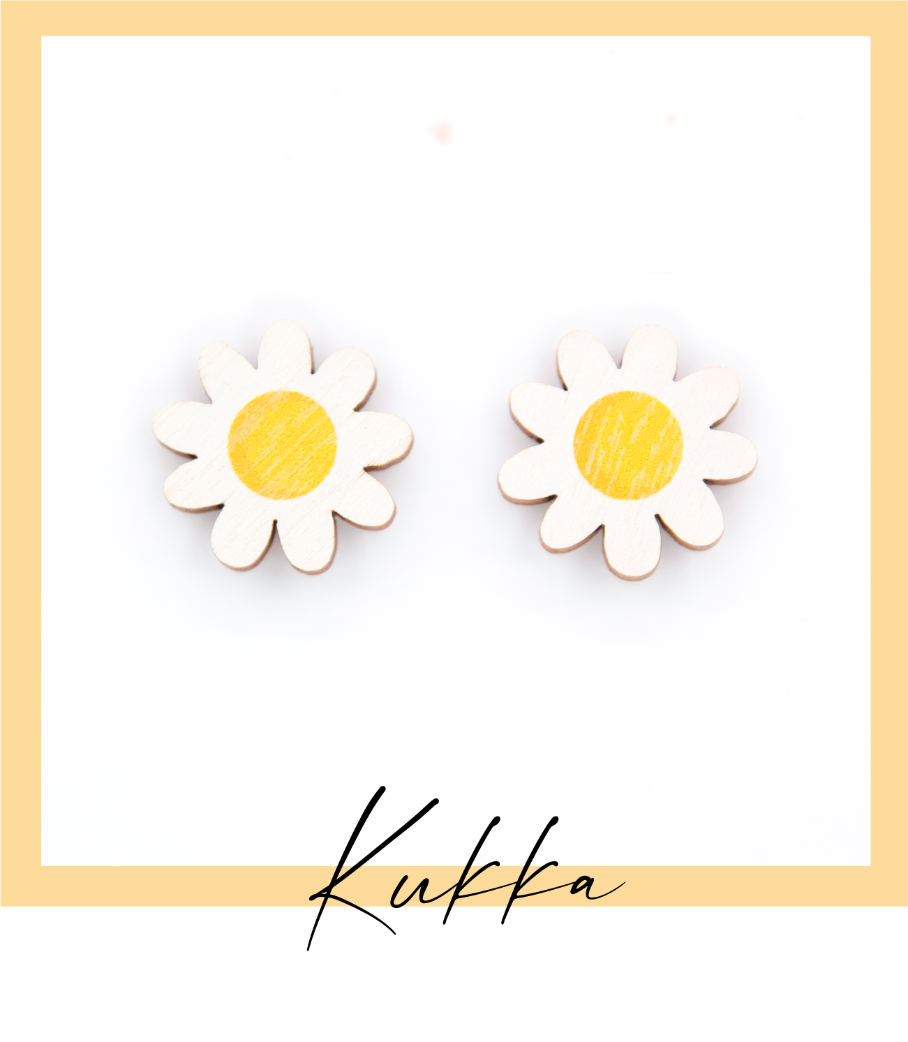 Flower earrings