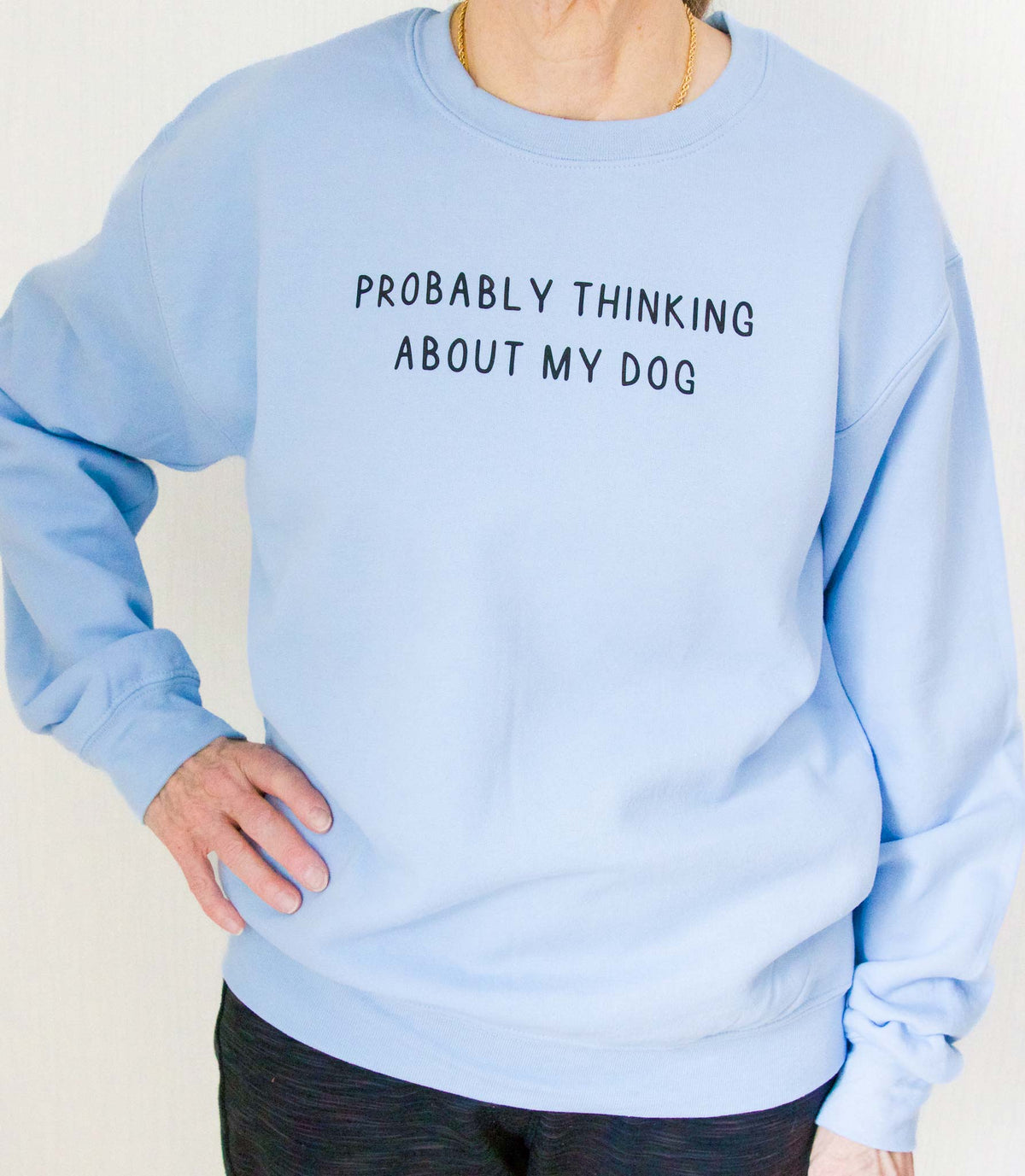 Probably thinking about my dog -collegepaita