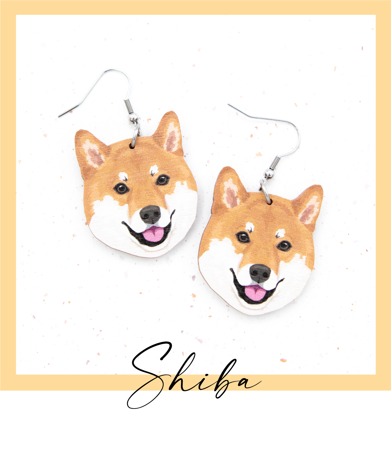 Shiba earrings 